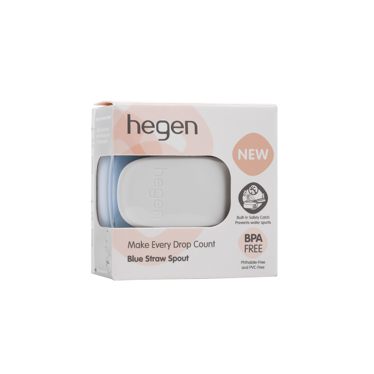 Hegen PCTO™ Straw Spout Blue