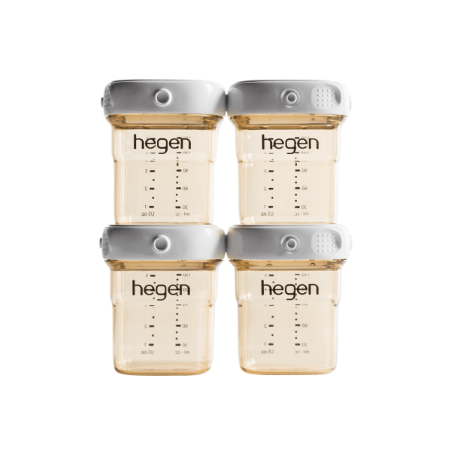 Hegen PCTO™ 150ml/5oz Breast Milk Storage PPSU, 4-Pack - hegen.us