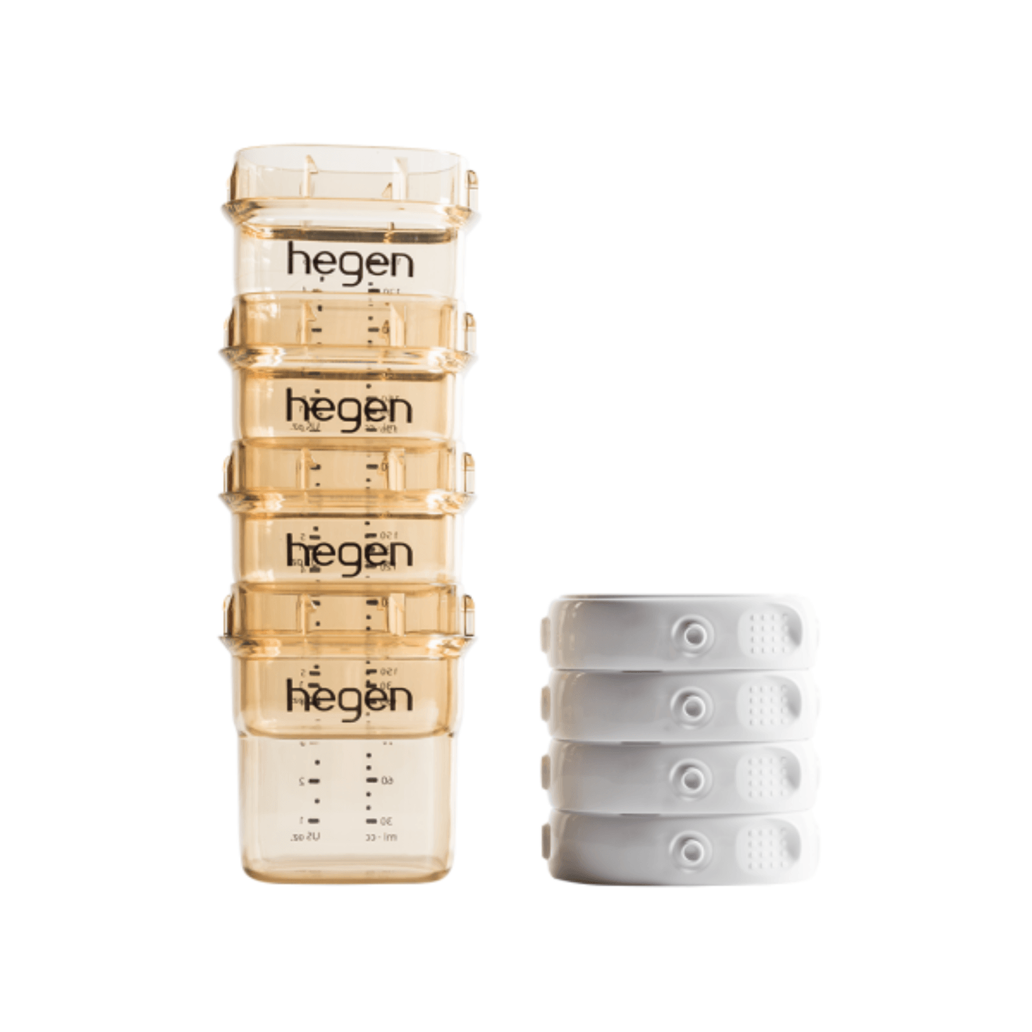 Hegen PCTO™ 60ml/2oz Breast Milk Storage PPSU, 6-Pack - hegen.us