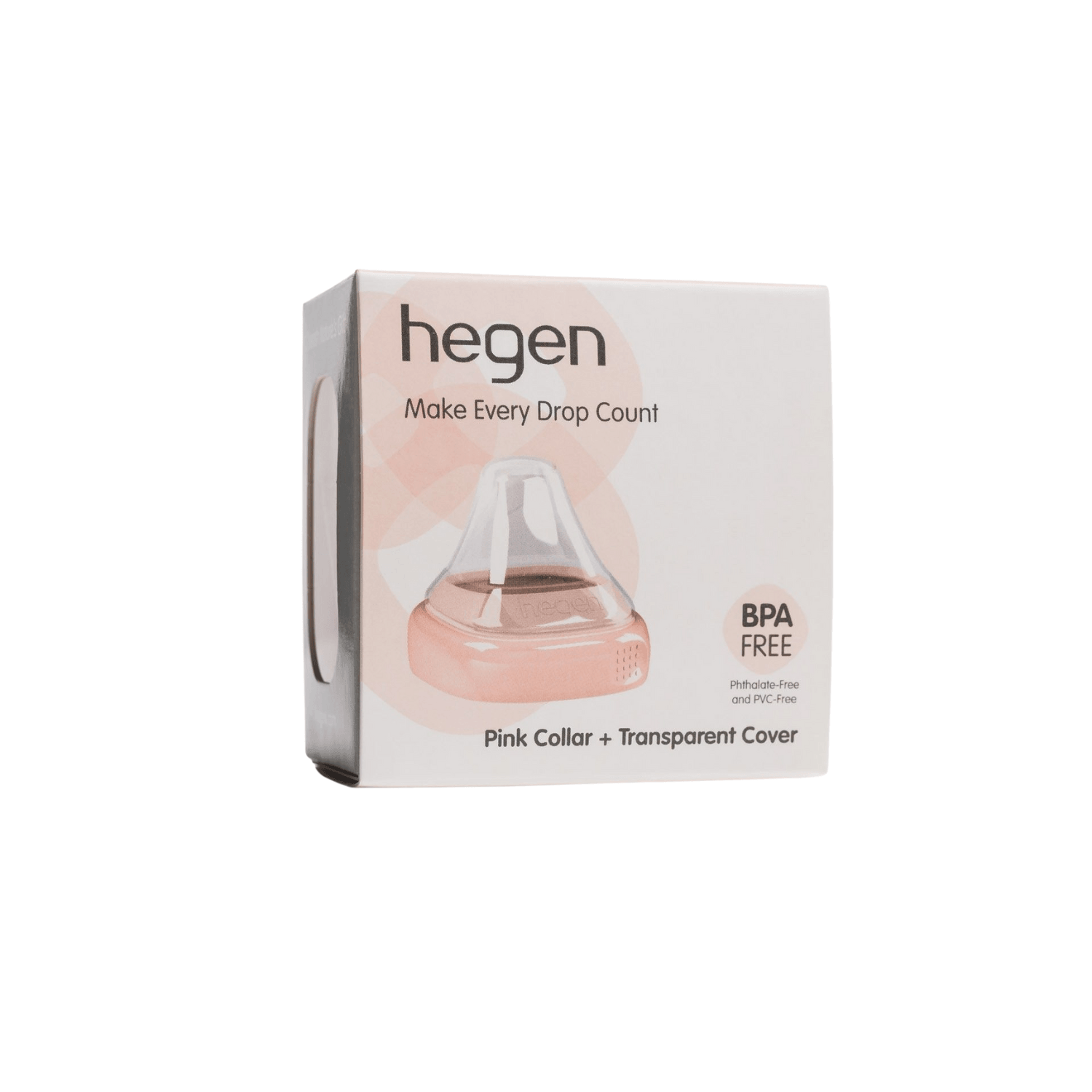 Hegen PCTO™ Collar And Transparent Cover Pink - hegen.us