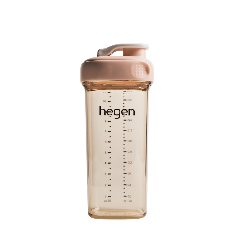 Hegen PCTO™ 330ml/11oz Drinking Bottle PPSU Pink (24 months and above) - hegen.us