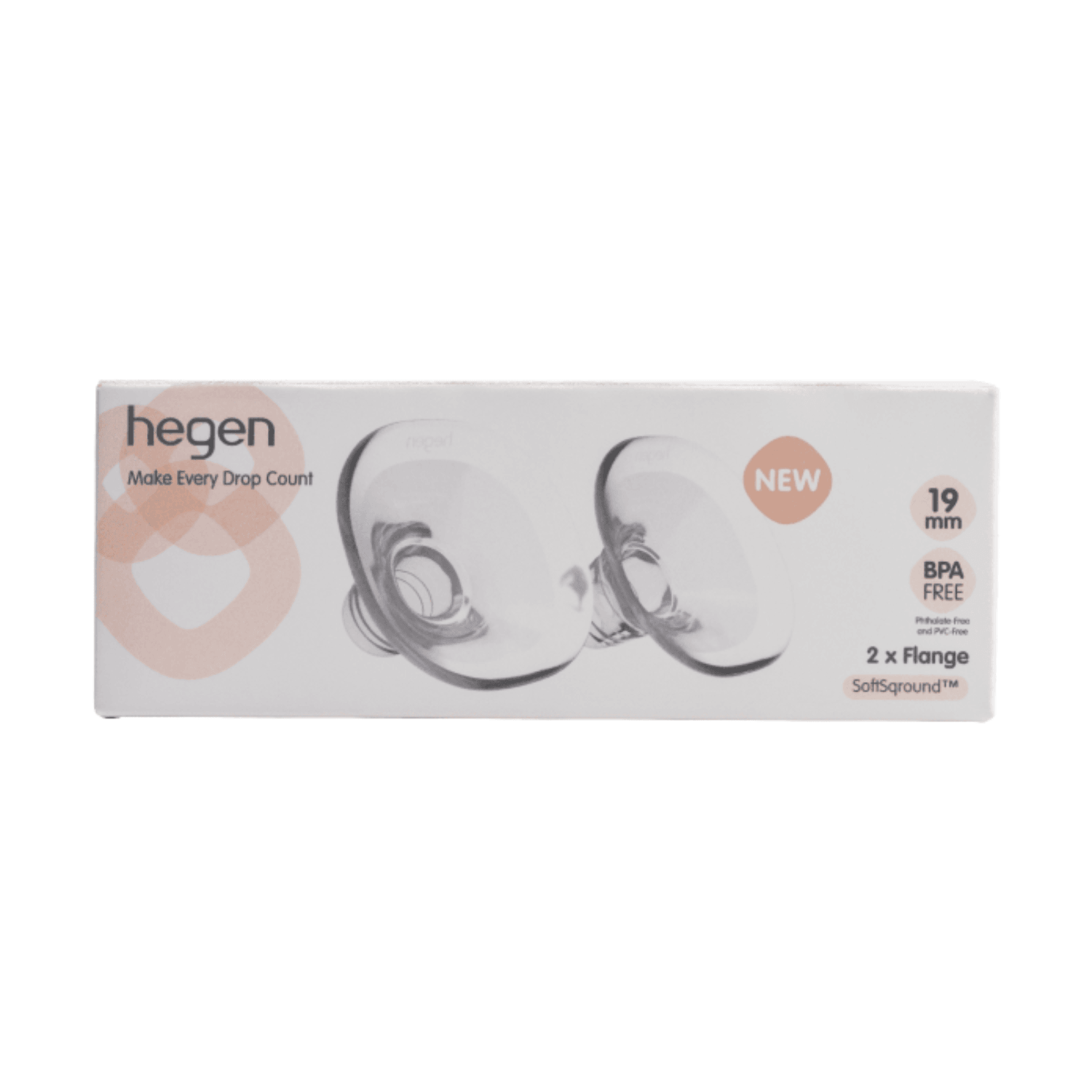 Hegen Flange (SoftSqround™) 19mm (2-Pack) - hegen.us
