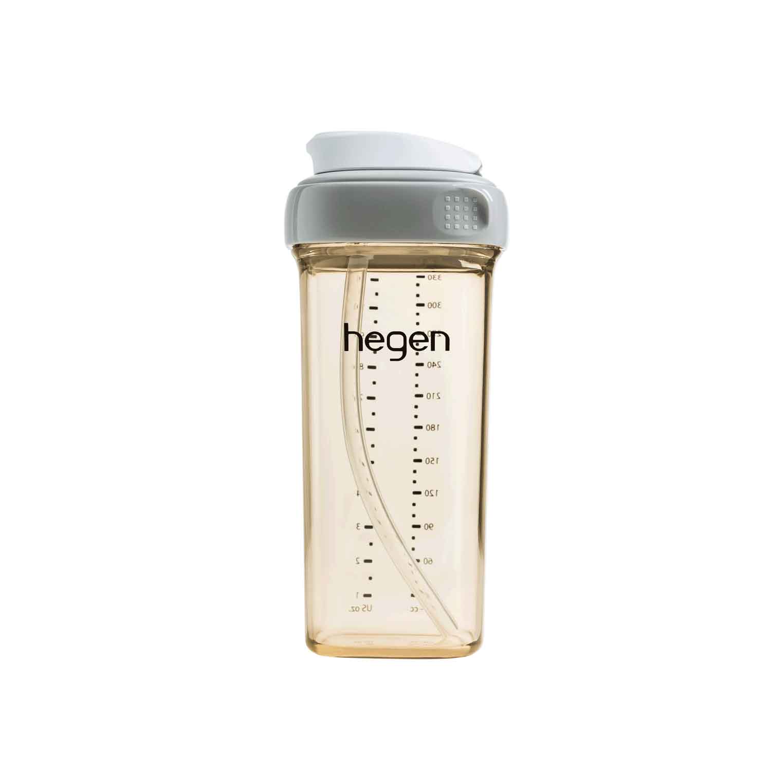 Hegen PCTO™ 330ml/11oz Straw Cup PPSU Grey (9 months and above)