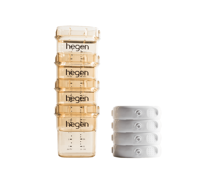 Hegen PCTO™ 150ml/5oz Breast Milk Storage PPSU, 4-Pack - hegen.us