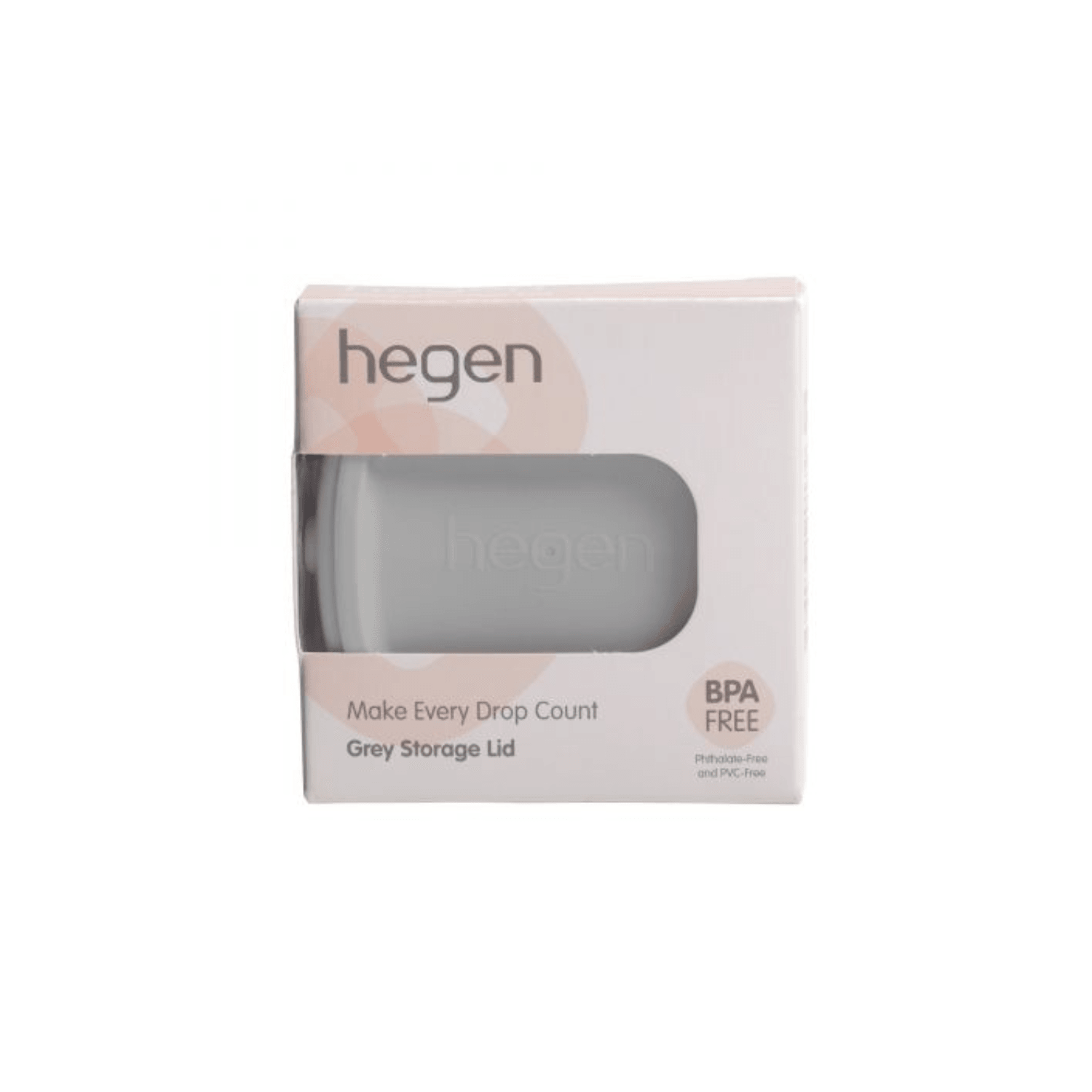 Hegen PCTO™ Breast Milk Storage Lid Grey - hegen.us