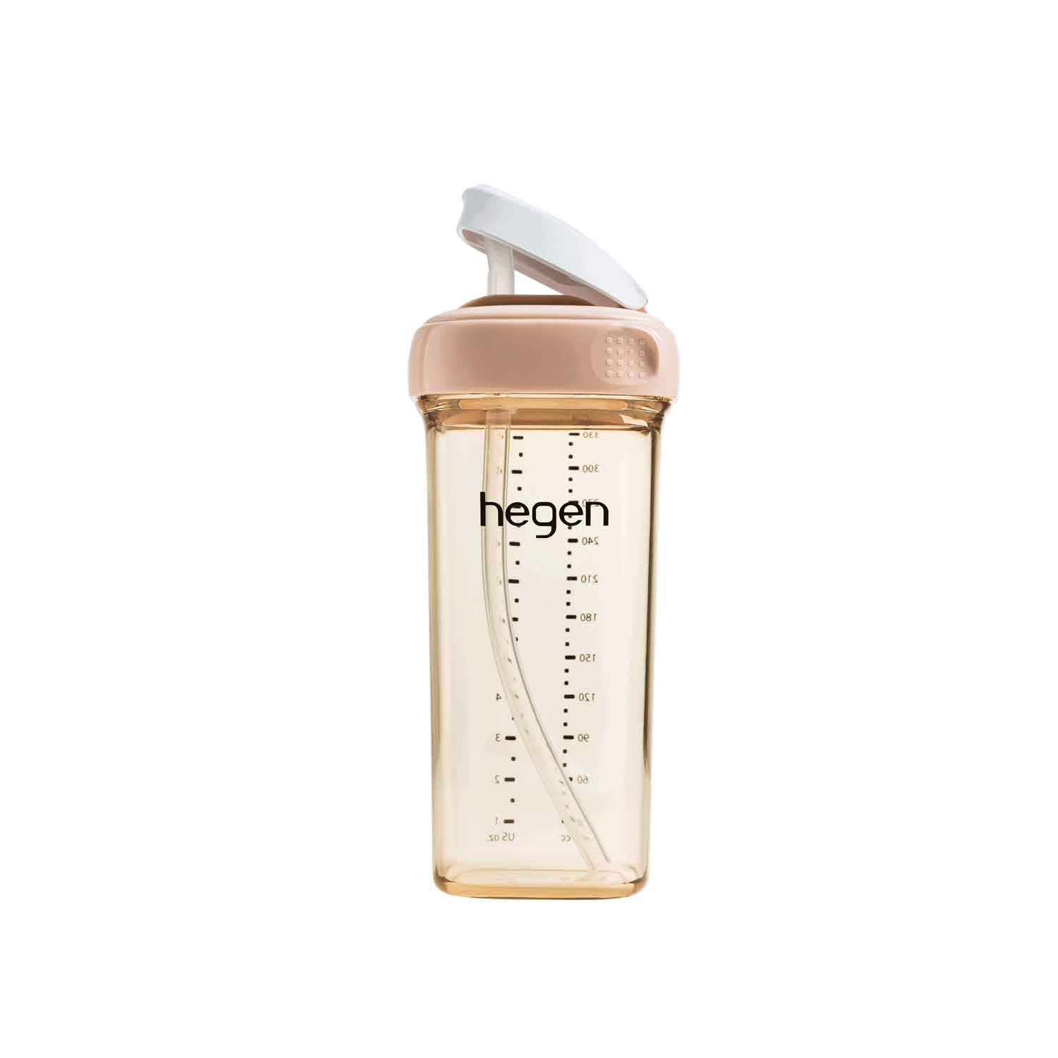 Hegen PCTO™ 330ml/11oz Straw Cup PPSU Pink (9 months and above) NEW