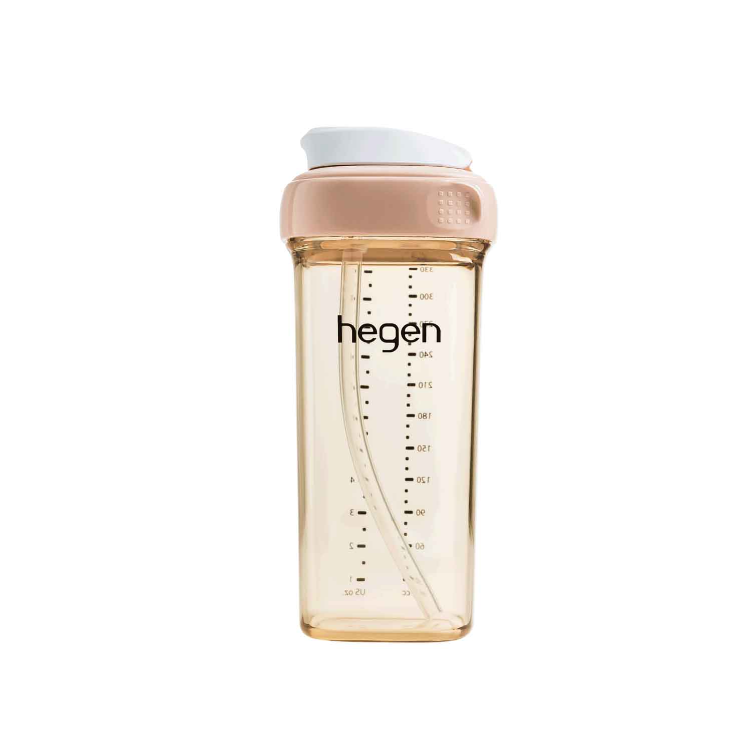 Hegen PCTO™ 330ml/11oz Straw Cup PPSU Pink (9 months and above)