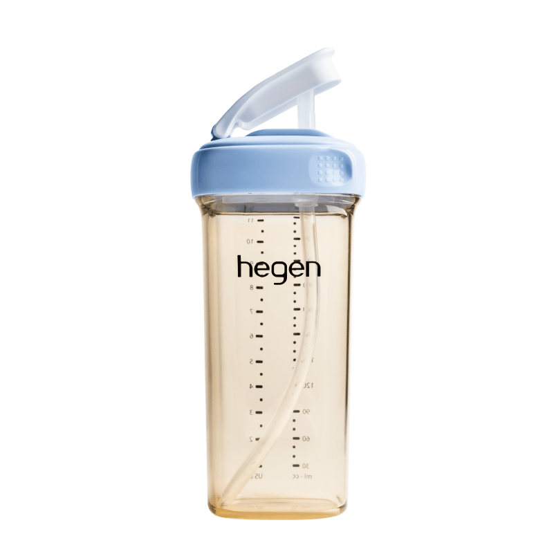 Hegen PCTO™ 330ml/11oz Straw Cup PPSU Blue (9 months and above) - hegen.us