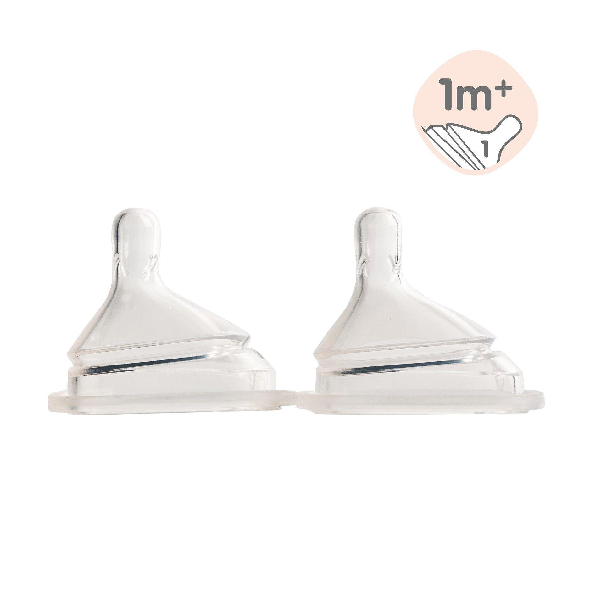 Hegen Teat Slow Flow, 2-Pack (1 to 3 months) - hegen.us