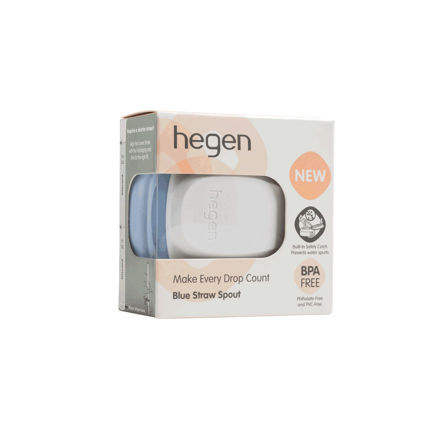 Hegen PCTO™ Straw Spout Blue (New)