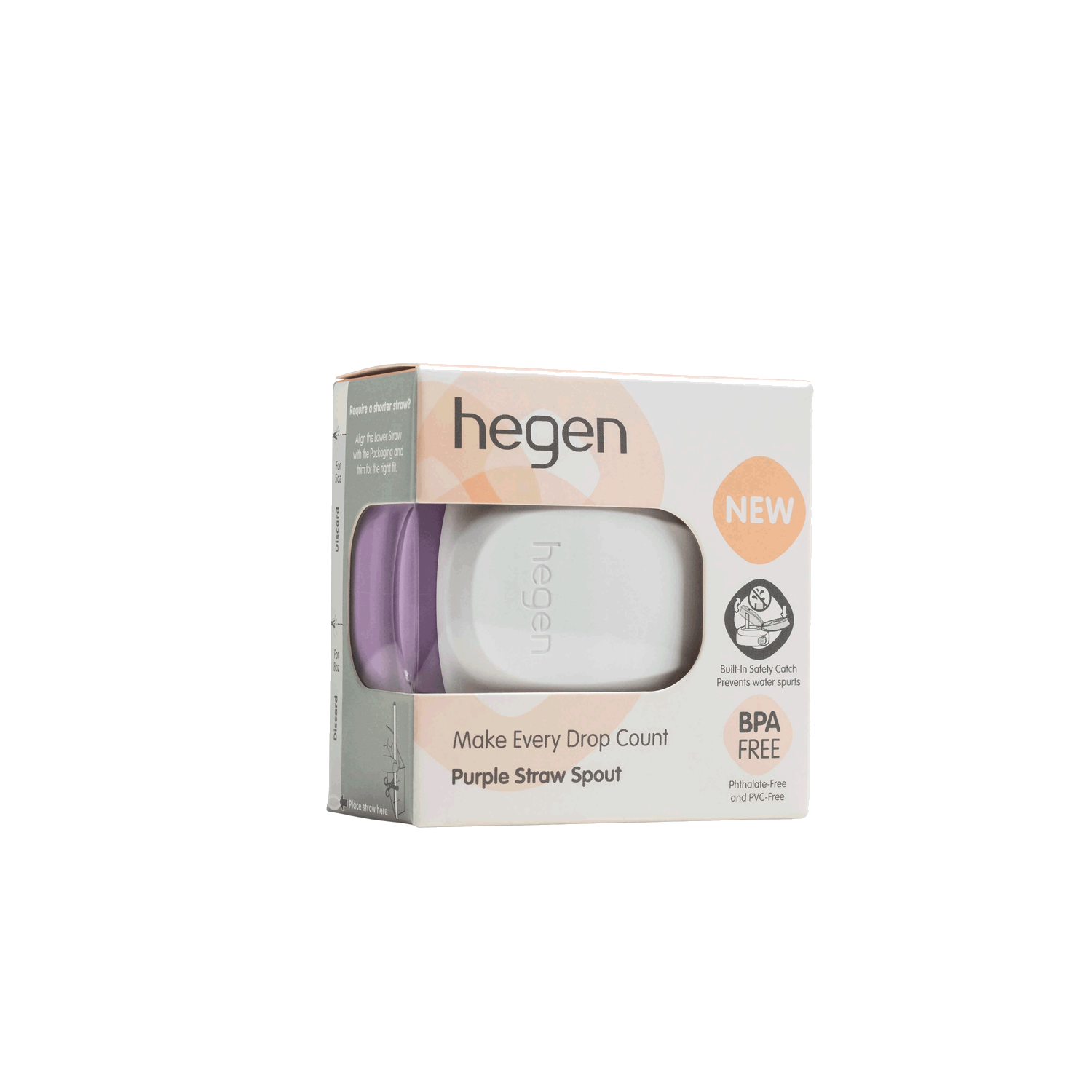 Hegen PCTO™ Straw Spout Purple (New)