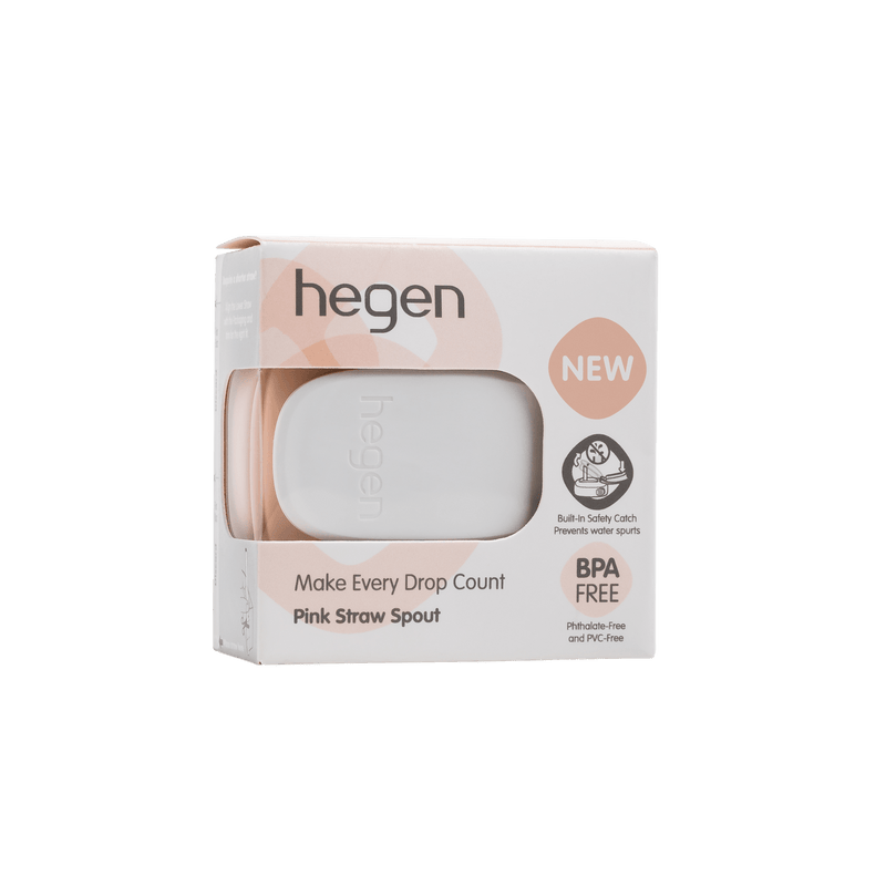 Hegen Straw Spout Pink