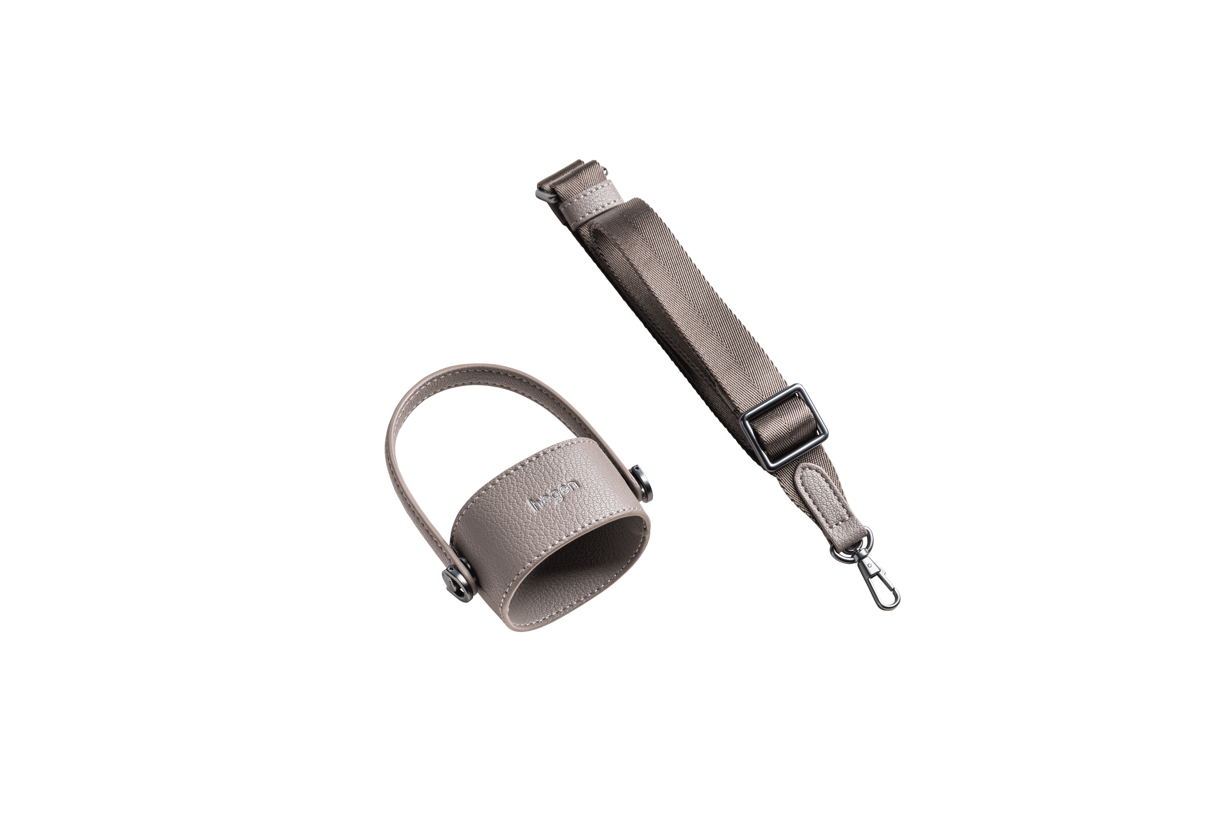 Hegen Bottle Strap Taupe Grey - hegen.us