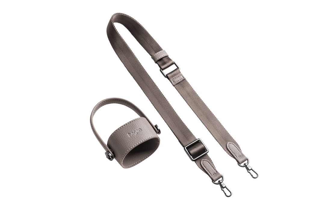 Hegen Bottle Strap Taupe Grey - hegen.us