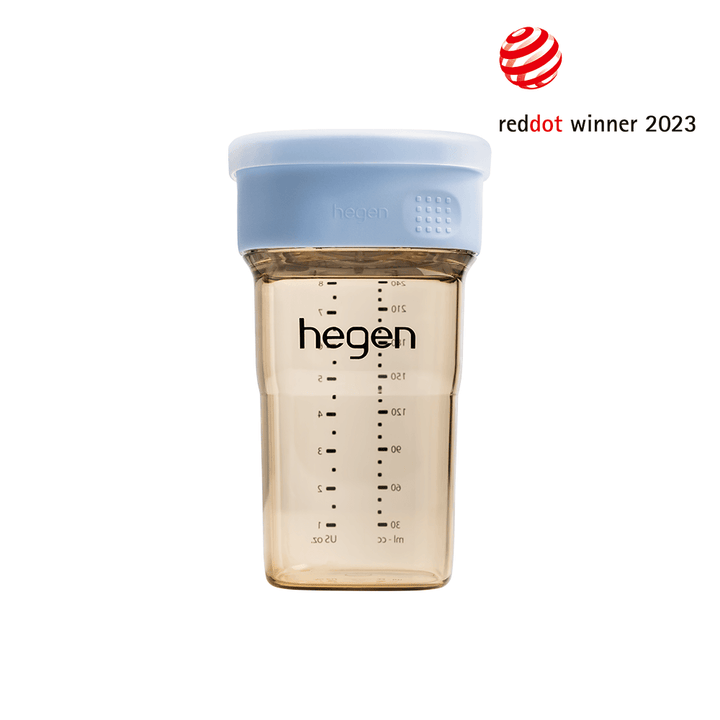 Hegen PCTO™ 240ml/8oz All-Rounder Cup PPSU Blue (12 months and above) - hegen.us