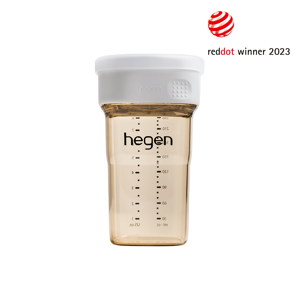 Hegen PCTO™ 240ml/8oz All-Rounder Cup PPSU White (12 months and above) - hegen.us