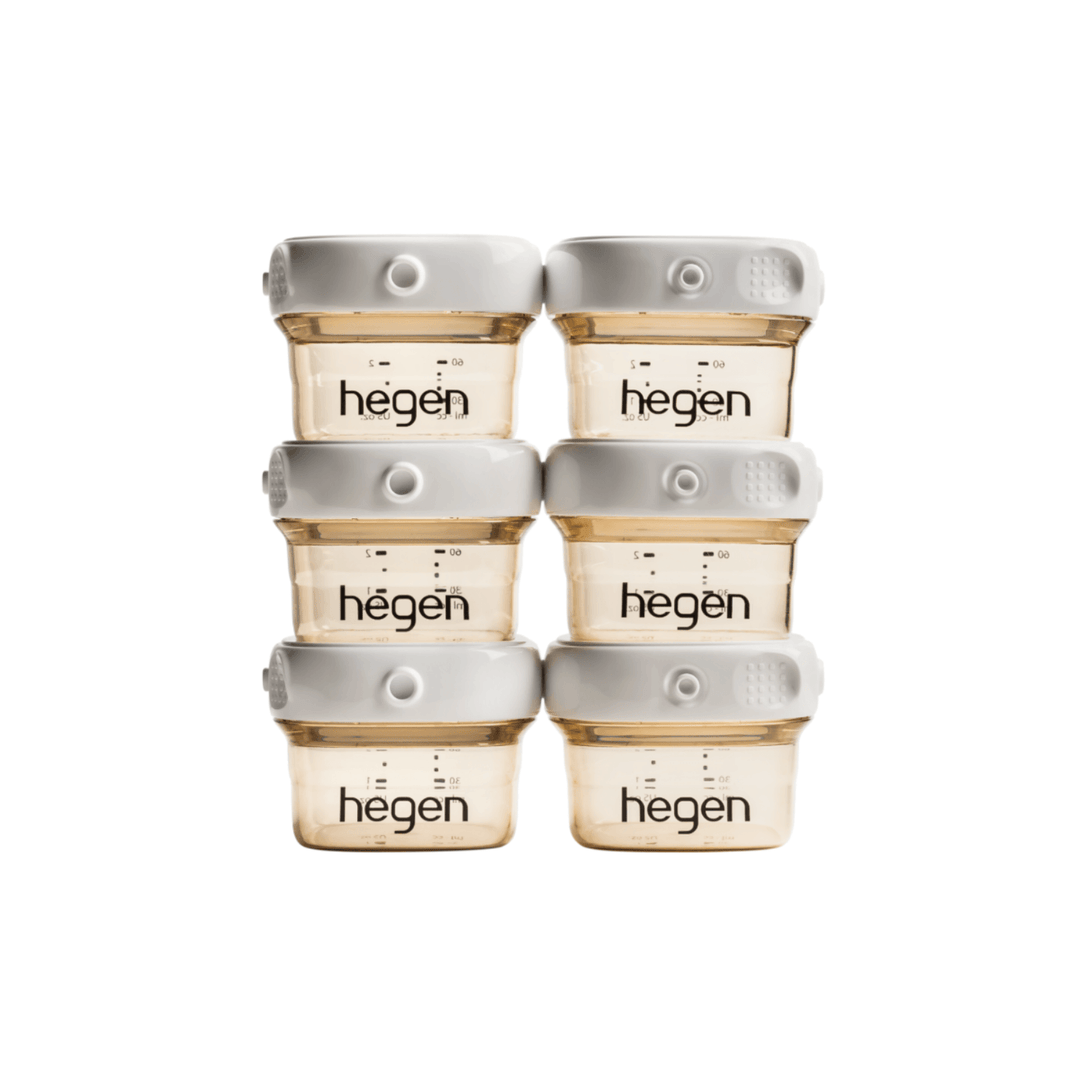 Hegen PCTO™ 60ml/2oz Breast Milk Storage PPSU, 6-Pack - hegen.us
