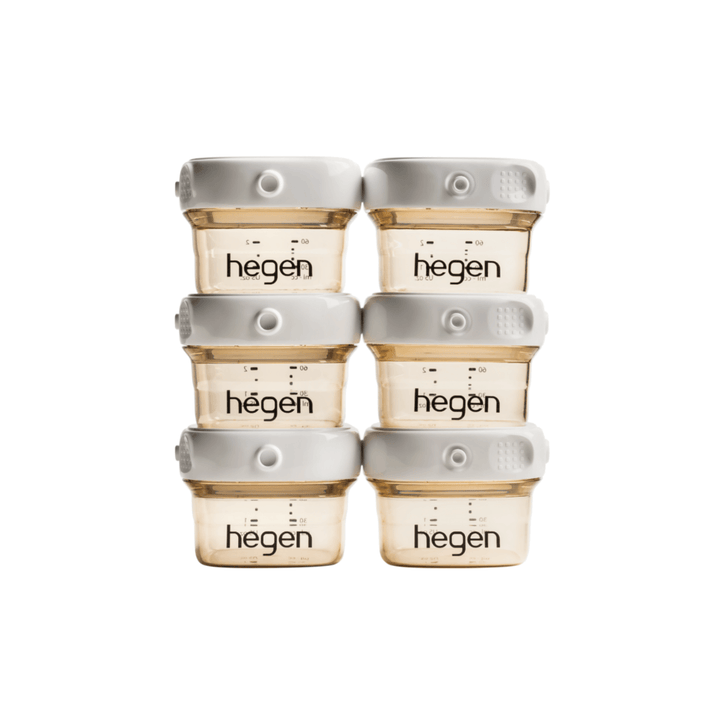 Hegen PCTO™ 60ml/2oz Breast Milk Storage PPSU, 6-Pack - hegen.us