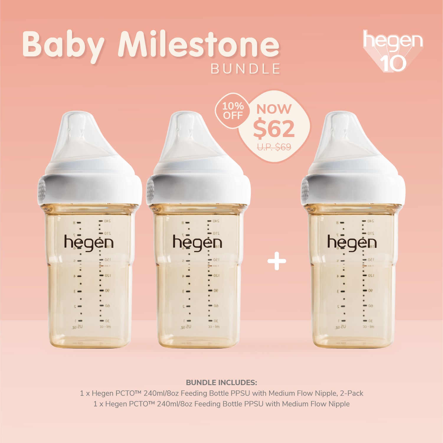 Hegen Baby Milestone (3 to months) - Main Image