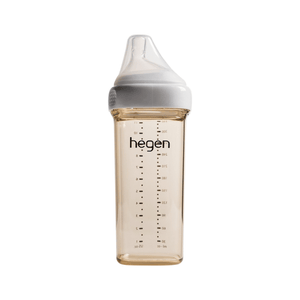 Hegen PPSU Baby Bottle - 6 Months Plus - 330ml/11oz - White