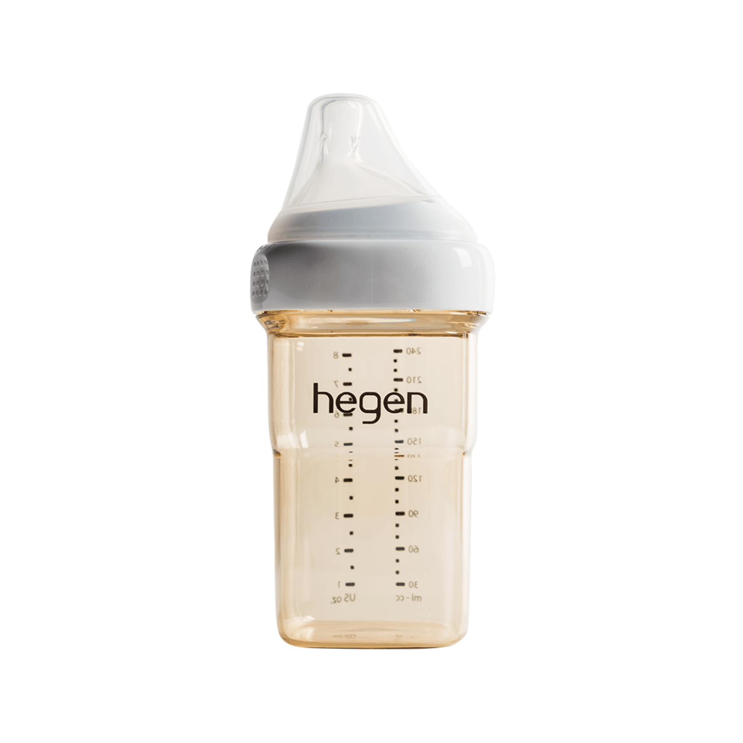 Hegen PCTO™ 240ml/8oz Feeding Bottle PPSU with Medium Flow Teat (3 to 6 months) - hegen.us