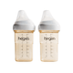 Hegen PPSU Baby Bottle - 3 to 6 Months - 240ml/8oz - 2-Pack