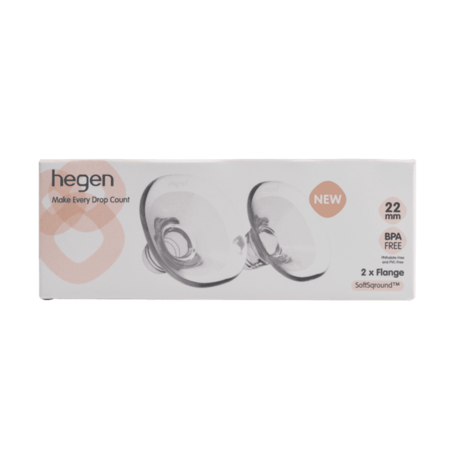 Hegen Flange (SoftSqround™) 22mm (2-Pack) - hegen.us