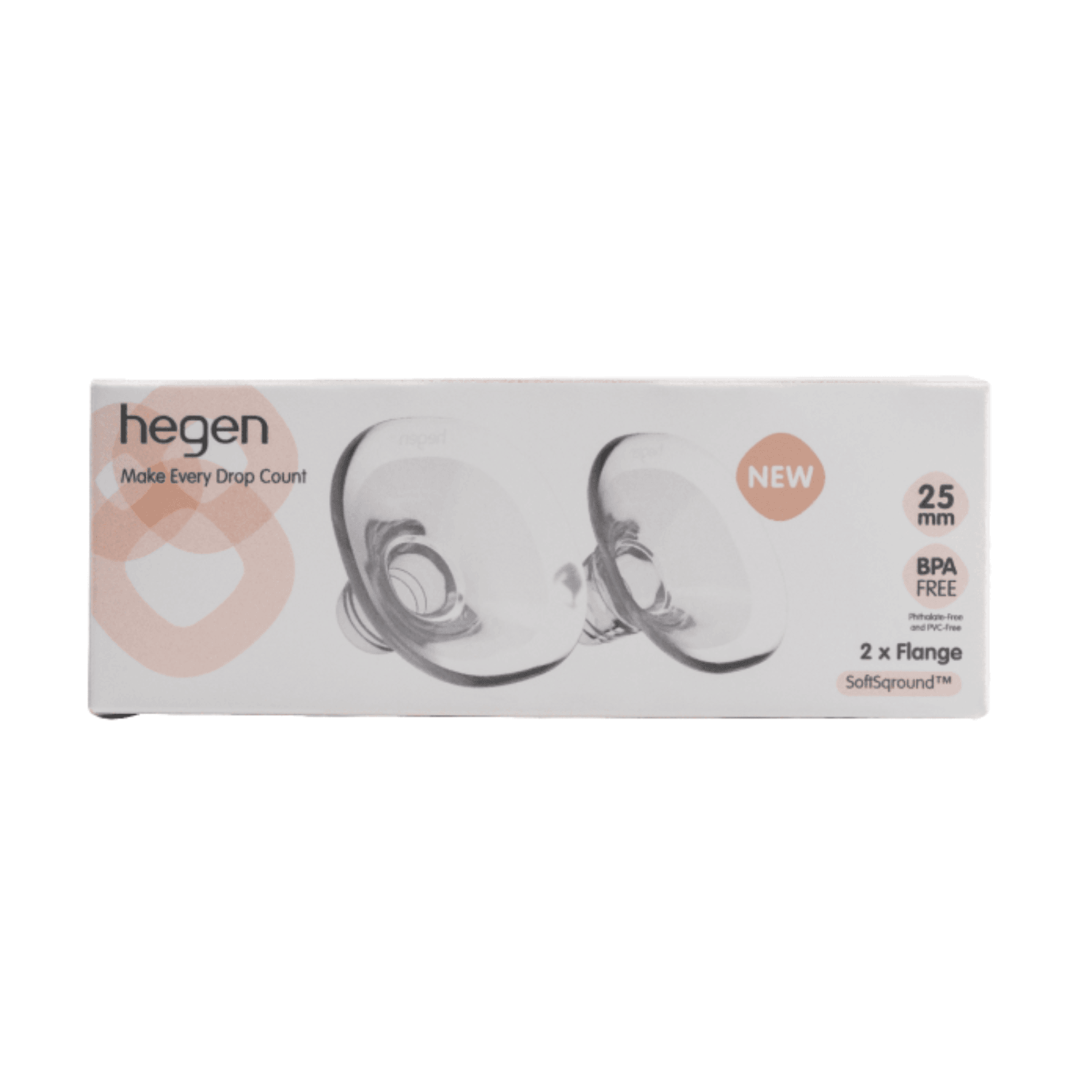 Hegen Flange (SoftSqround™) 25mm (2-Pack)