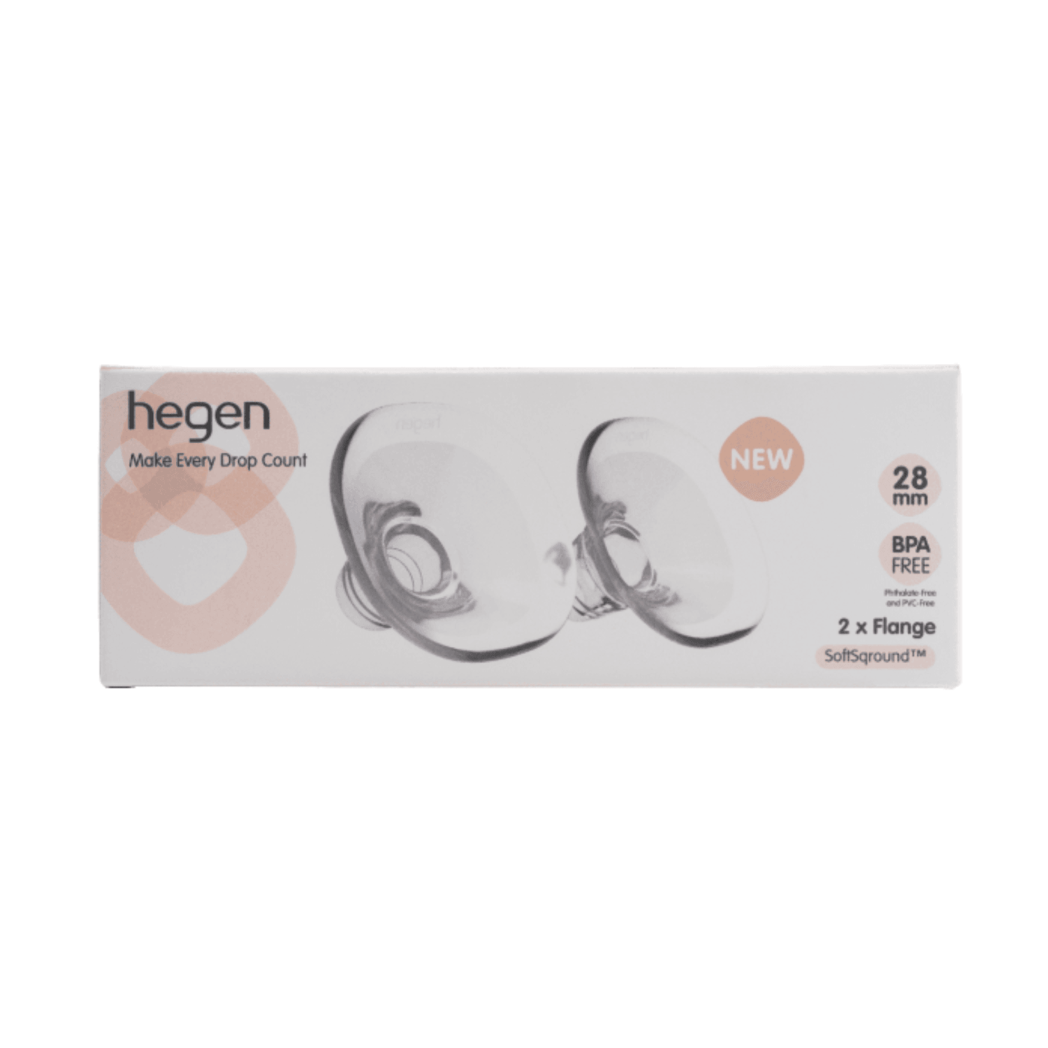 Hegen Flange (SoftSqround™) 28mm (2-Pack) - hegen.us