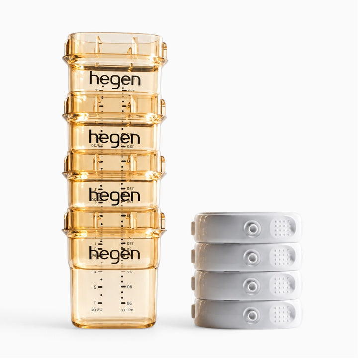 Hegen PPSU Breast Milk Storage - 60ml/2oz Breast - 6-Pack