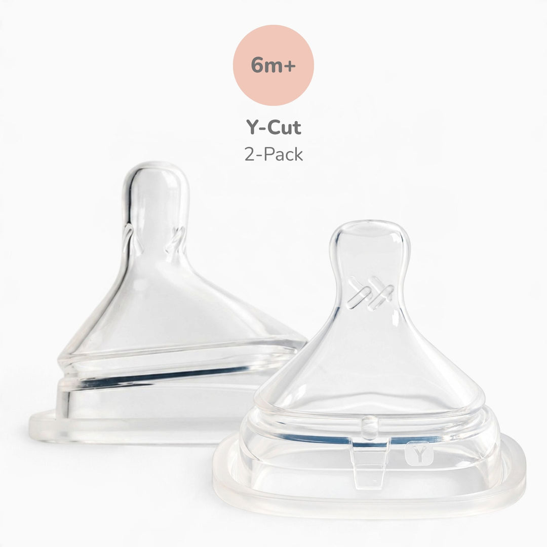 Hegen Nipple Thick Feed, 2-Pack (For thickened liquids)