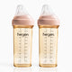 Hegen PPSU Anti-Colic Baby Bottle - 6 Months Plus - 330ml/11oz - Pink - 2-Pack
