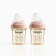 Hegen PPSU Anti-Colic Baby Bottle - 1 to 3 Months 150ml/5oz - Pink - 2-Pack
