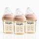 Hegen PPSU Anti-Colic Baby Bottle - 1 to 3 Months 150ml/5oz - Pink - 3-Pack