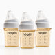 Hegen PPSU Anti-Colic Baby Bottle - 1 to 3 Months 150ml/5oz - 3-Pack - White