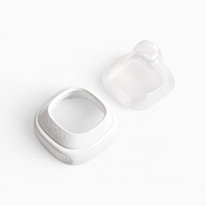 Hegen PCTO™ Collar And Transparent Cover White