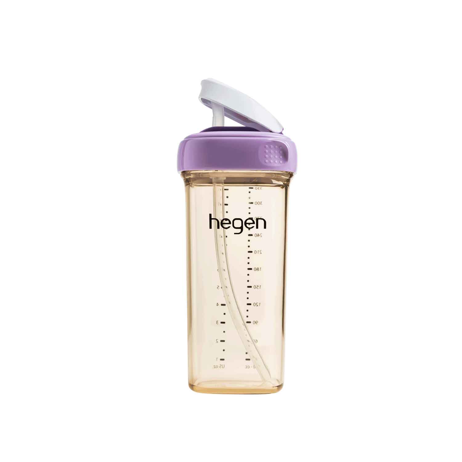 Hegen PCTO™ 330ml/11oz Straw Cup PPSU Purple (9 months and above) NEW