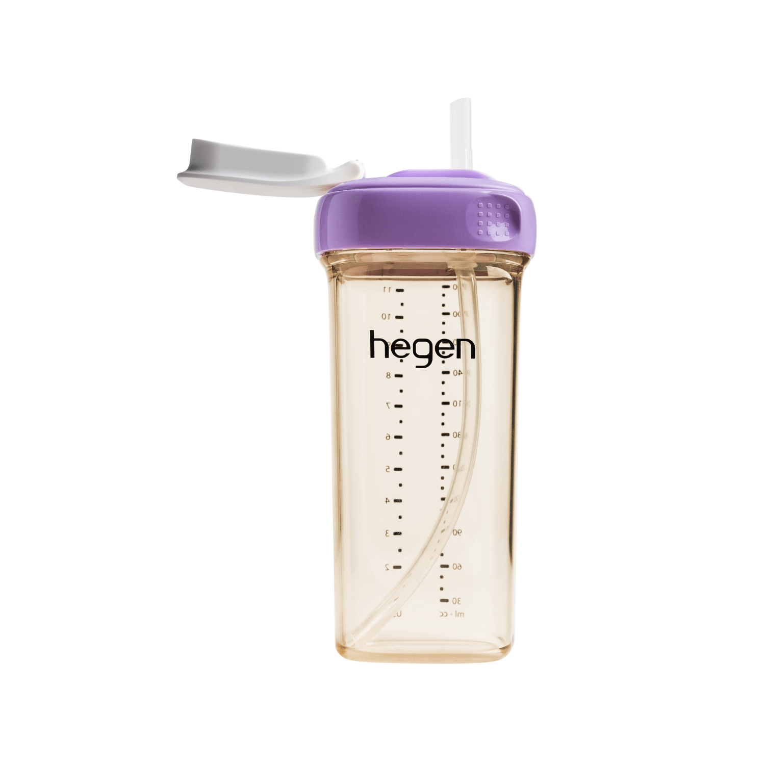 Hegen PCTO™ 330ml/11oz Straw Cup PPSU Purple (9 months and above) - hegen.us