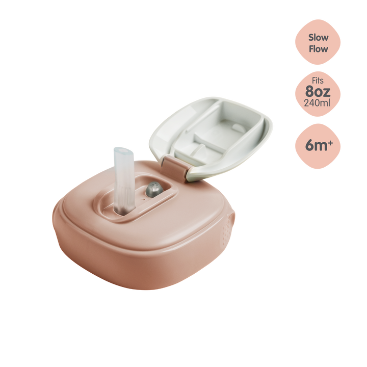 Hegen PCTO™ Straw Spout Pink (Slow Flow) - 6 months (Only for 8oz/240ml)