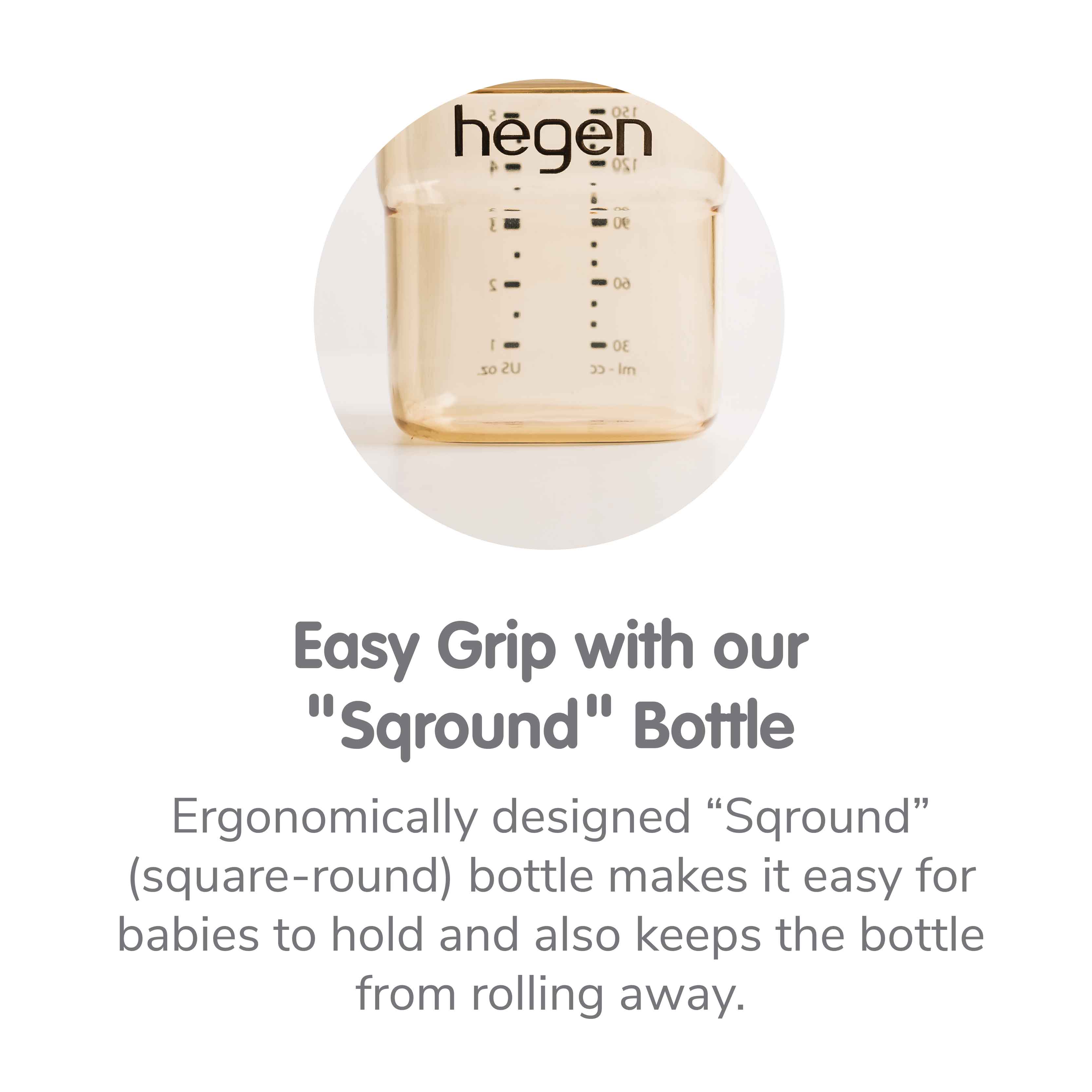 Hegen Infant Bottle Set (suitable for 3 to 6 months)