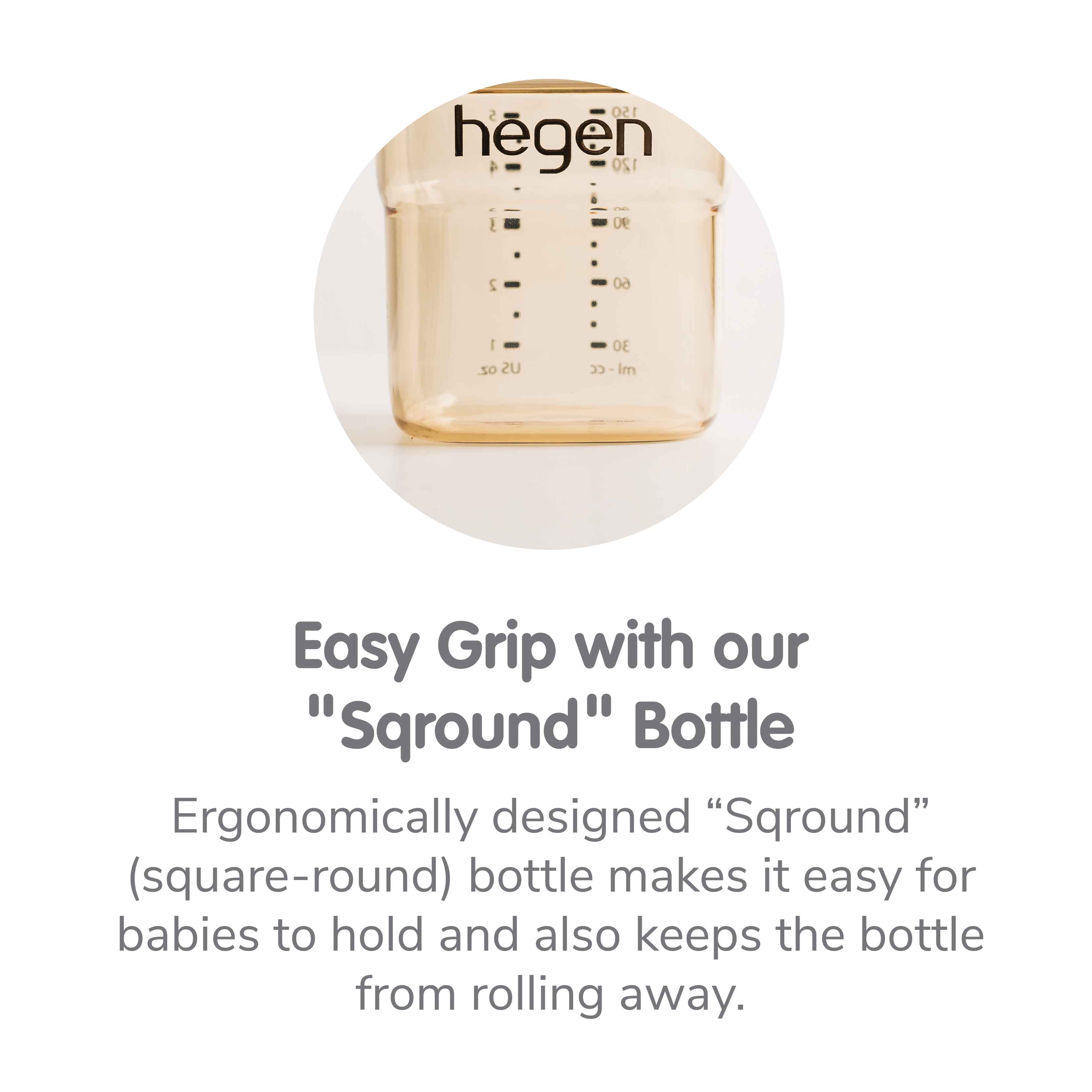 Hegen Infant Bottle Set (suitable for 3 to 6 months)