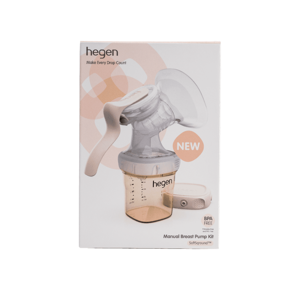 Hegen PCTO™ Manual Breast Pump Kit (SoftSqround™) - hegen.us