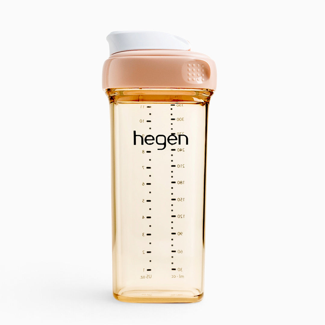 Hegen PPSU Drinking Bottle - 24 Months Plus - 330ml/11oz - Pink