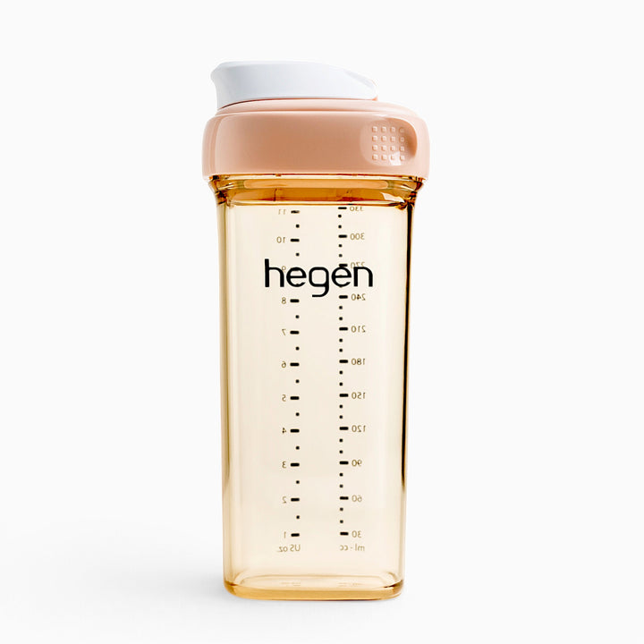 Hegen PPSU Drinking Bottle - 24 Months Plus - 330ml/11oz - Pink