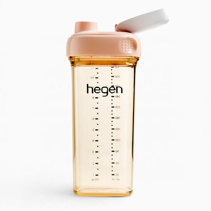 Hegen PPSU Drinking Bottle - 24 Months Plus - 330ml/11oz - Pink