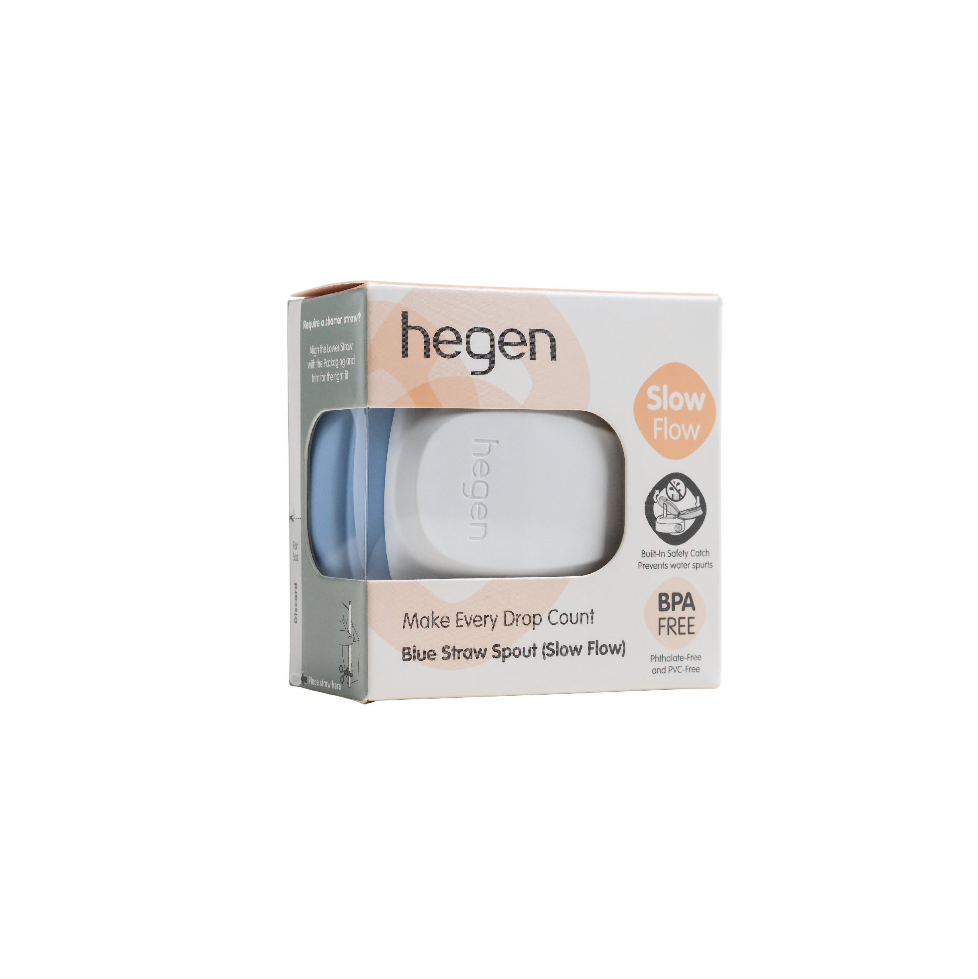 Hegen PCTO™ Straw Spout Blue (Slow Flow) - 6 months and above